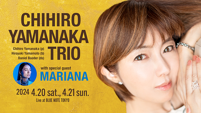 CHIHIRO YAMANAKA - 山中千尋｜ARTISTS｜BLUE NOTE TOKYO